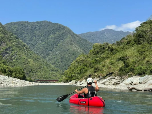 台東泛舟海瑞大崙溪